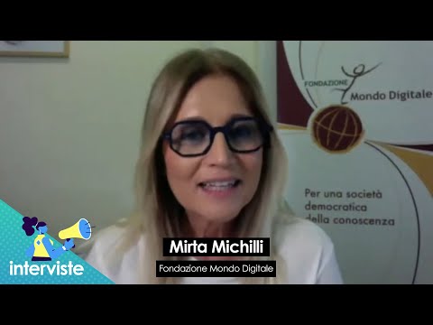 Mirta Michilli: “Dobbiamo usare la tecnologia in modo creativo, puntando su giovani e donne”