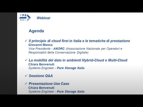 La mobilità del dato in ambienti Ibridi e Multi-cloud